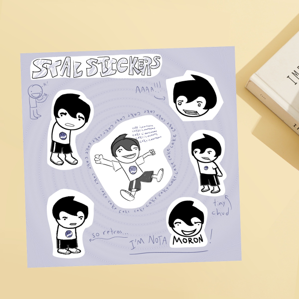 Stal 6 Sticker Sheet