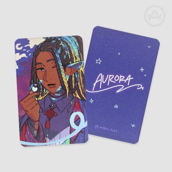 [OC] aurora photocard