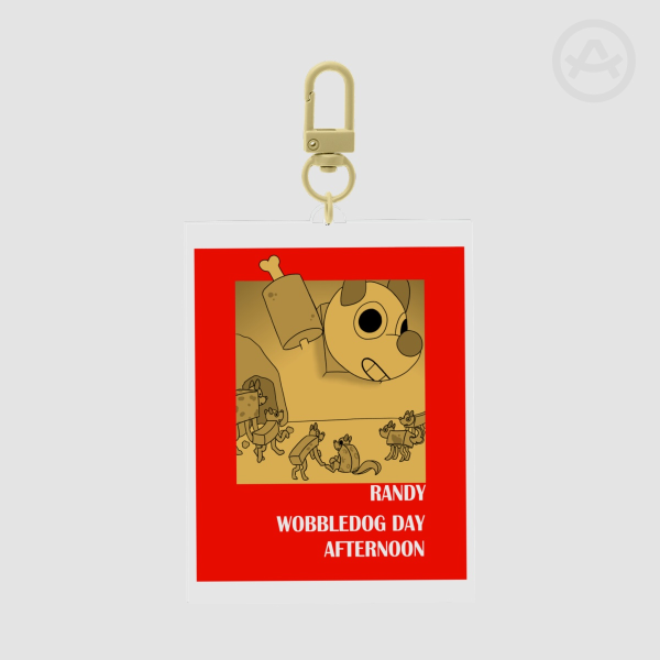 Wobbledog Day Afternoon - Full Bleed Acrylic Keychain