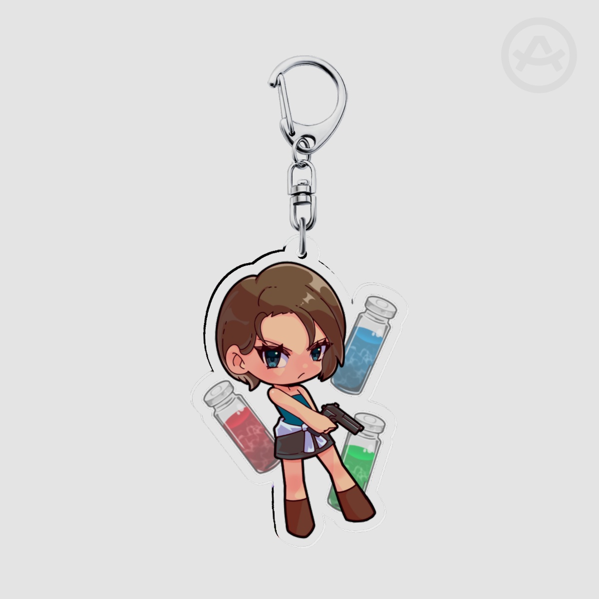 Jill Valentine Acrylic Keychain