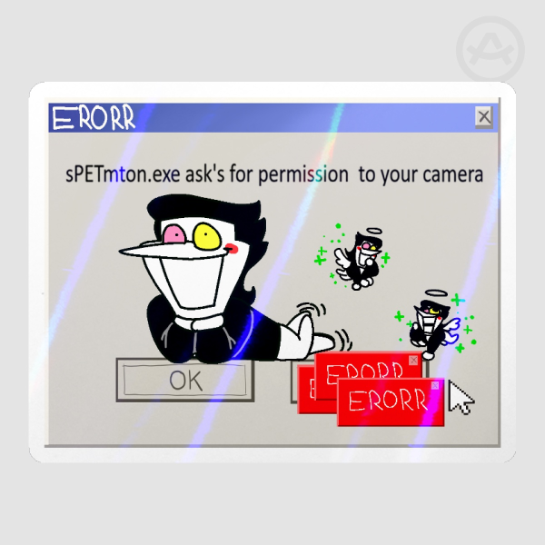 PC Spamton Die Cut Sticker