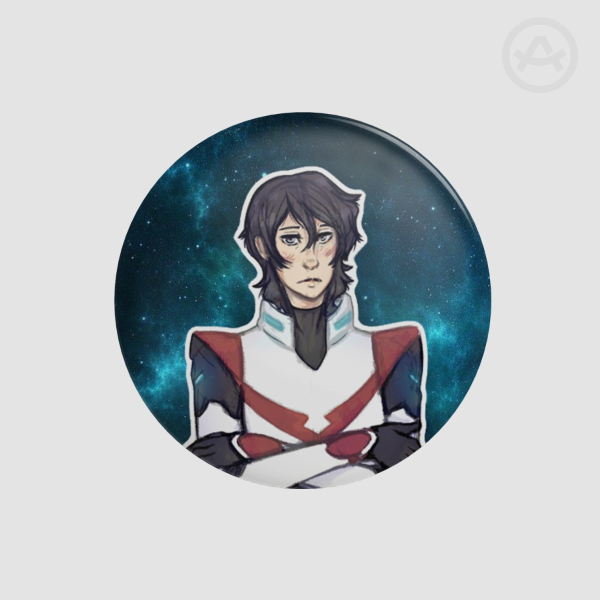 Keith Space Pinback Button