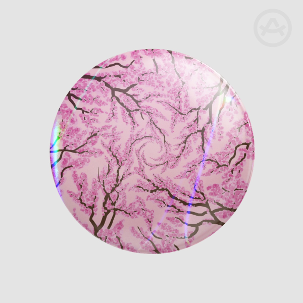 Sakura Flowers Round Badges (Button Pins)