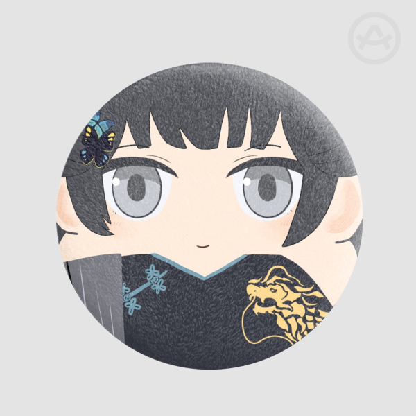 [Blue Archive] Ryuuge Kisaki Plush Badge