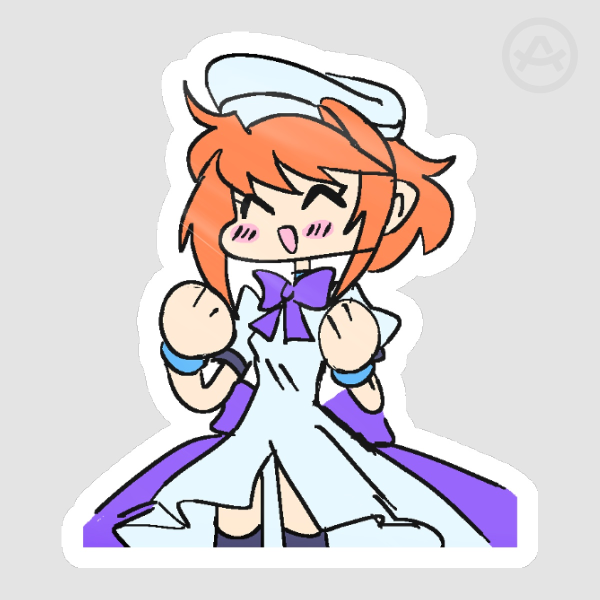 Happy Rena Sticker