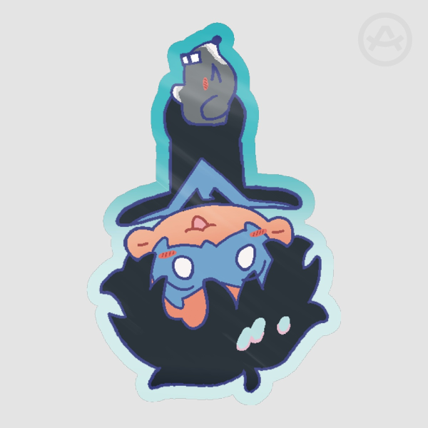 Dick Grayson Animal Friend Sticker Flake