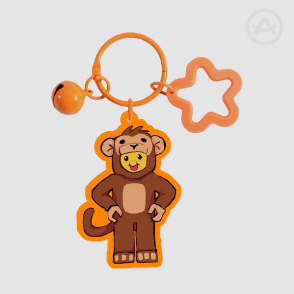 LEGO Monkey Keychain !!