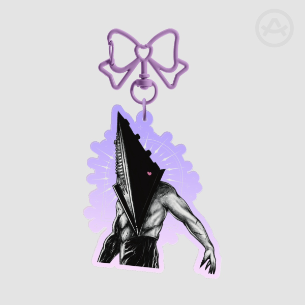 Silent Kiss Keychain