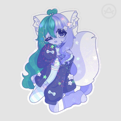 Sofi Rei Die Cut Sticker v2
