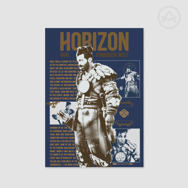 Horizon Forbidden West/Varl - 42x29 Poster