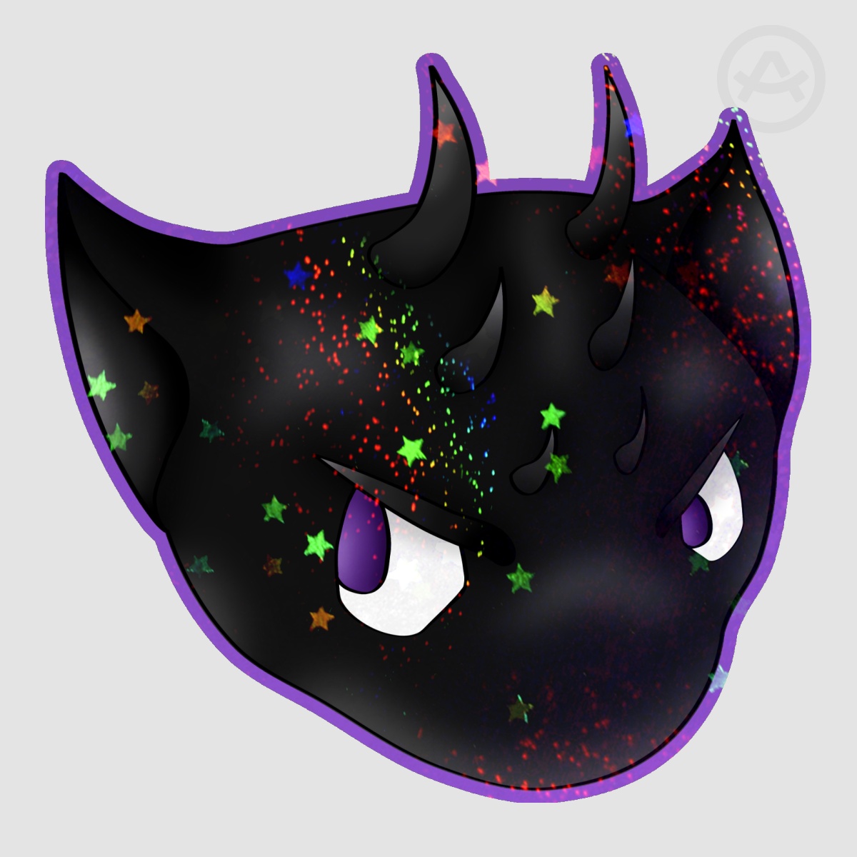 Void head sticker