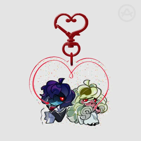 Kriselle heart keychain