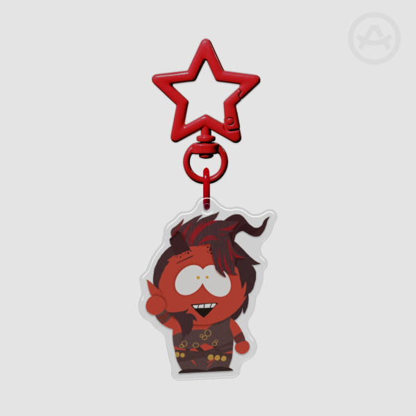Karlac Baldur's Gate Epoxy Clear Acrylic Keychain