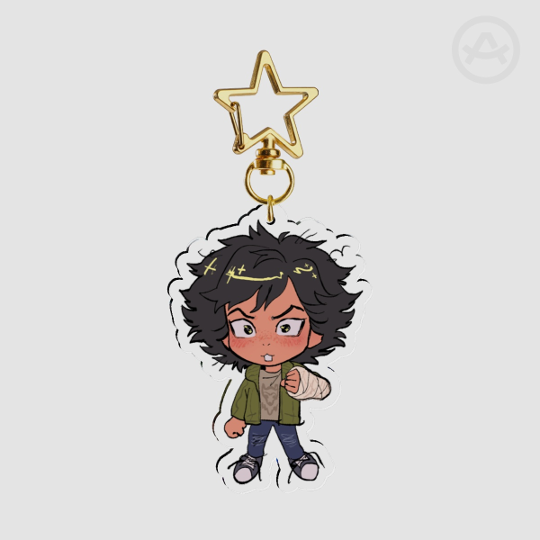 Rebel girl Keychain