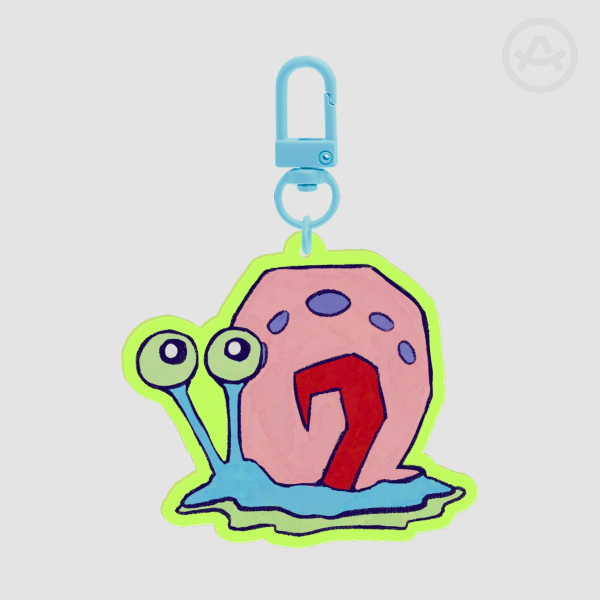 Gary the Snail from Spongebob Keychain