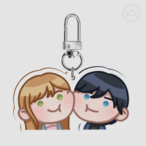 Yamada-kun Couple Keychain