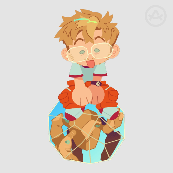 grace and rocky sticker [ PROJECT HAIL MARY ]