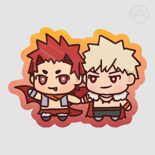 KiriBaku [Fantasy] Sticker