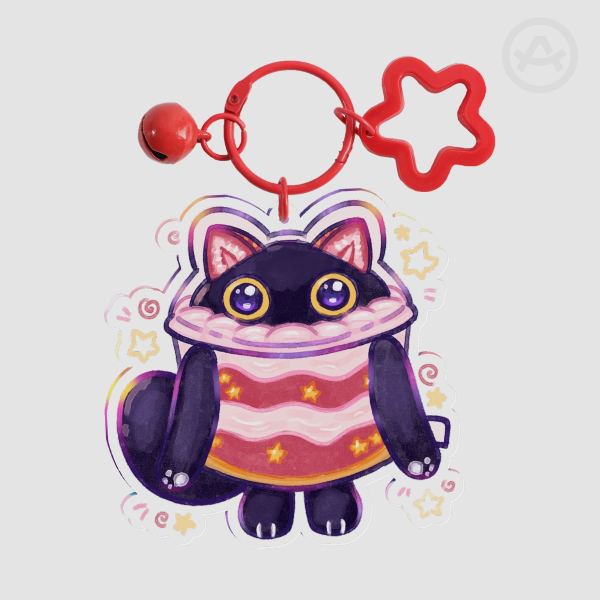 Cupsy YUMMY Keychain Charm