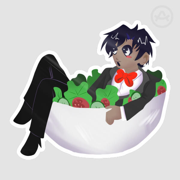 Cesar in Salad sticker