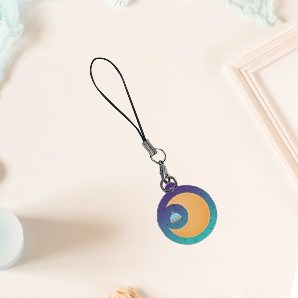 moon Acrylic phone charm