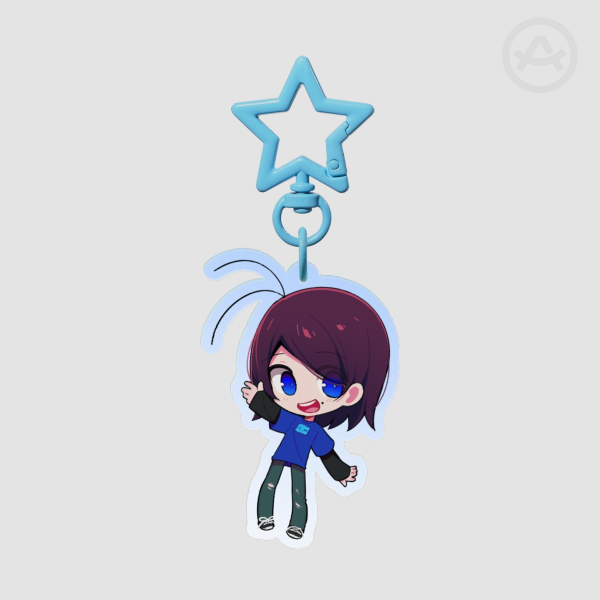 IAMI Micah Colored Edge Acrylic Keychain