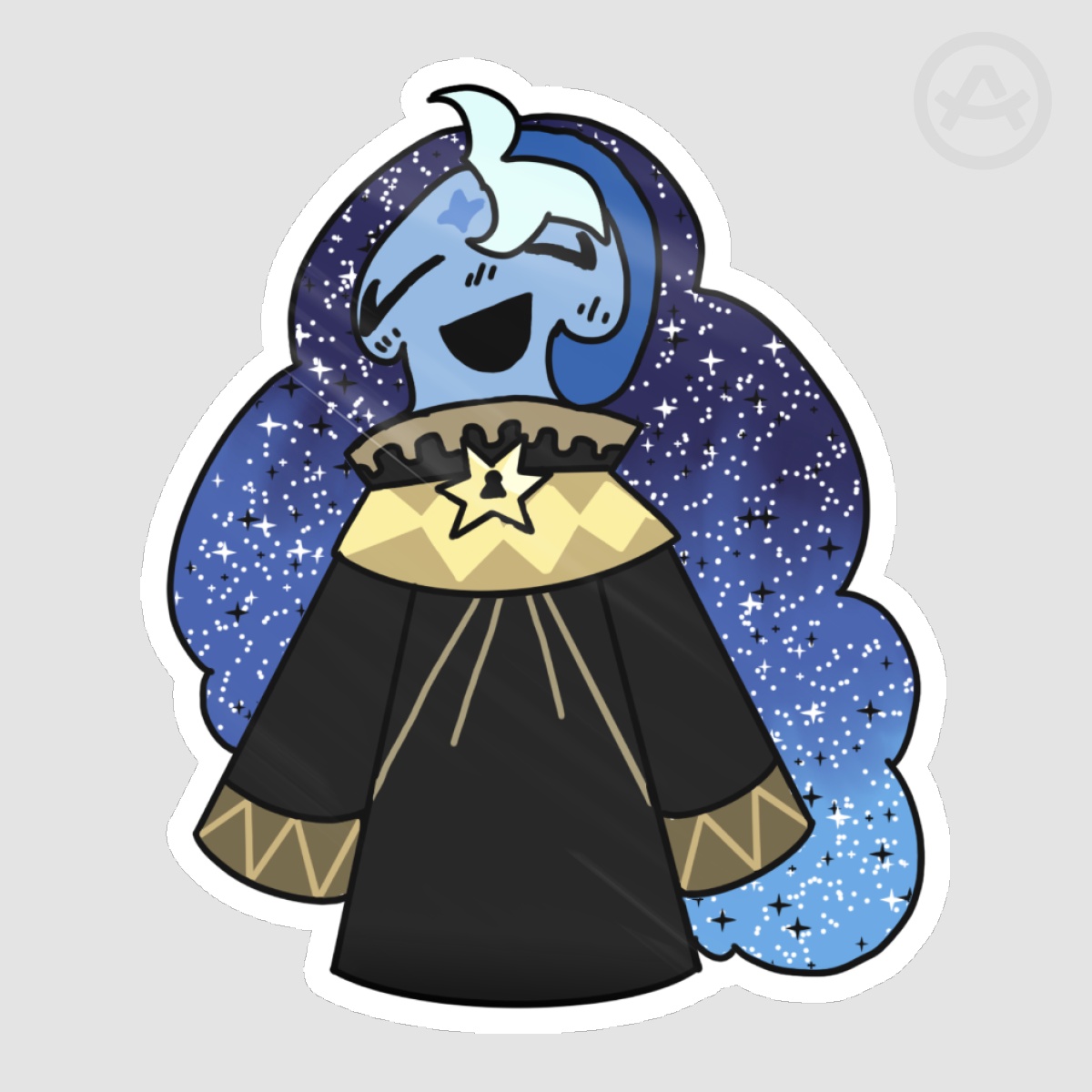 Fount of Knowledge Die Cut Sticker