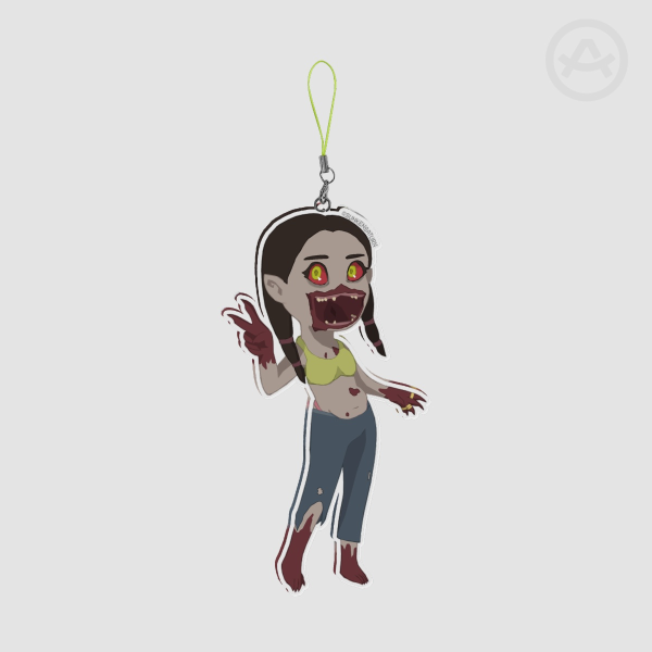 L4D Spitter Chibi Large Keychain