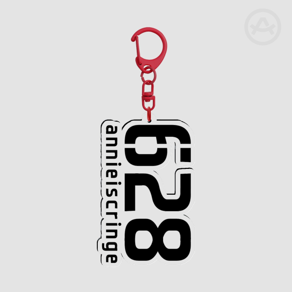 ANN13 Shoulder Tattoo Acrylic Keychain