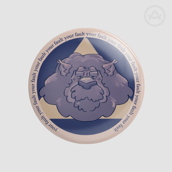 Gala pattern pin