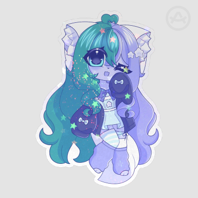 Sofi Rei Die Cut Sticker v1