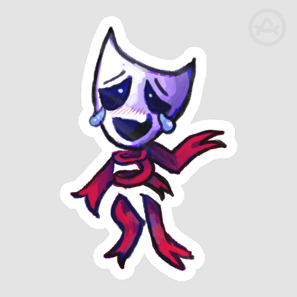 Gangle wiwi Die Cut Stickers