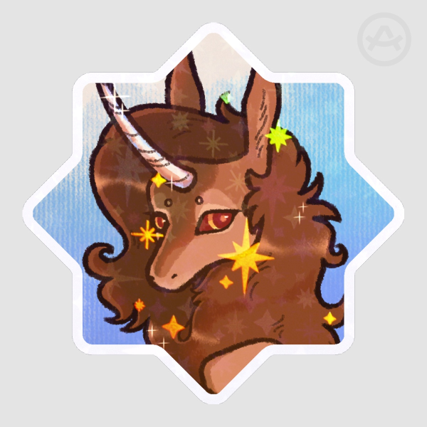 Holo Unicorn Sticker
