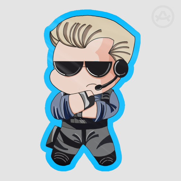 Albert Wesker(STARS) Sticker