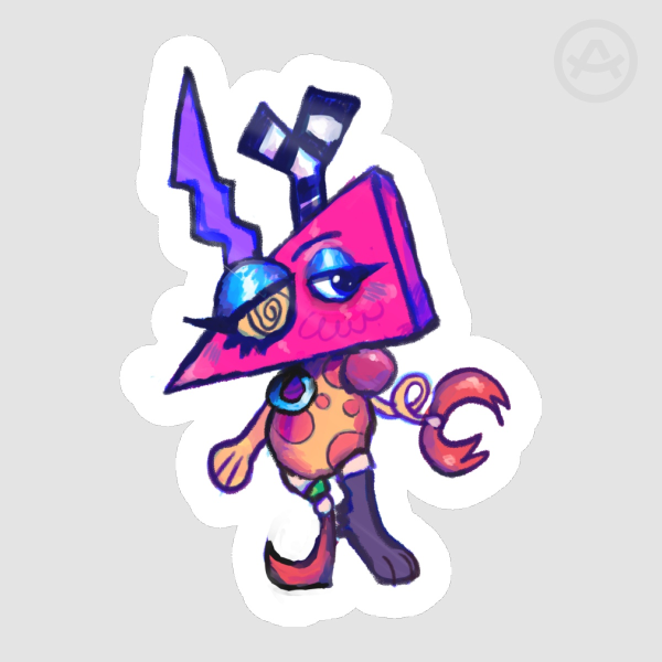 [TADC] Zooble wiwi Die Cut Stickers