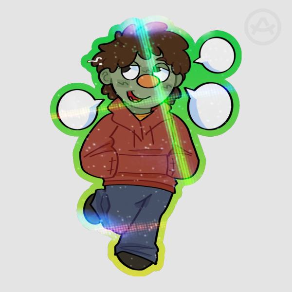 Avenue Q Nicky - sticker