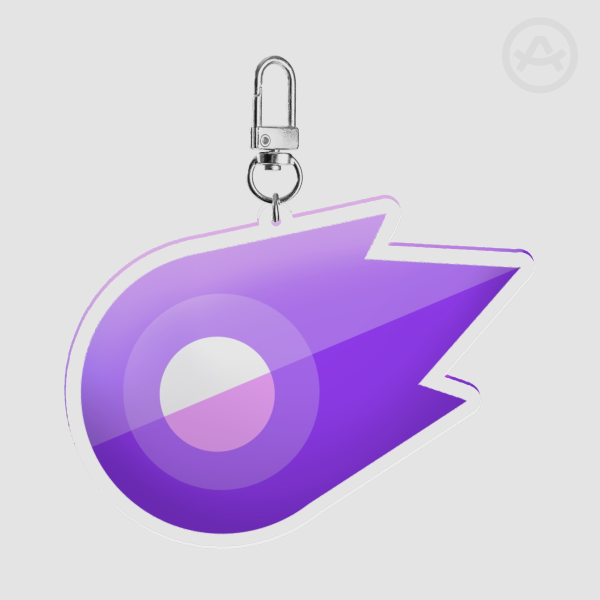 Club REMI Amethyst Army Keychain