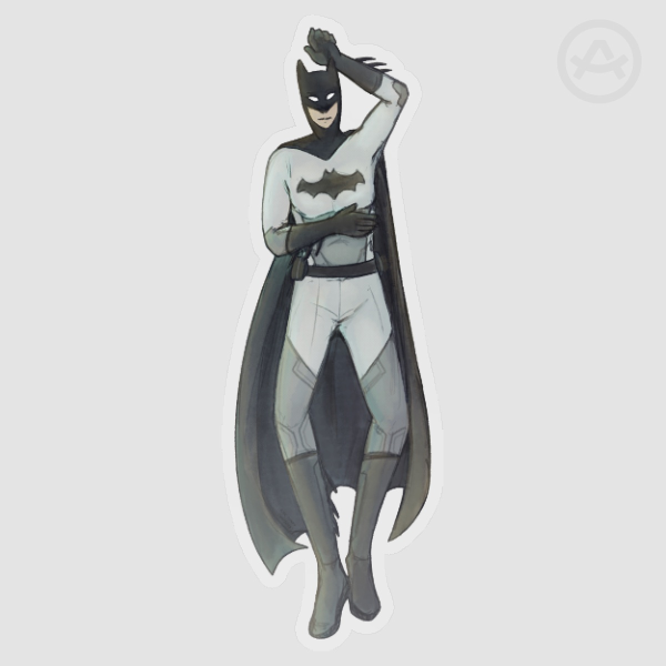 Batman Dakimakura Vinyl Sticker