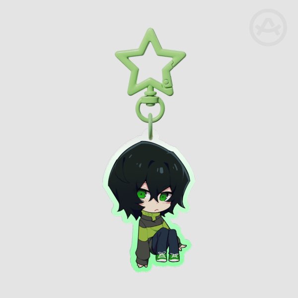 IAMI Ian Colored Edge Acrylic Keychain