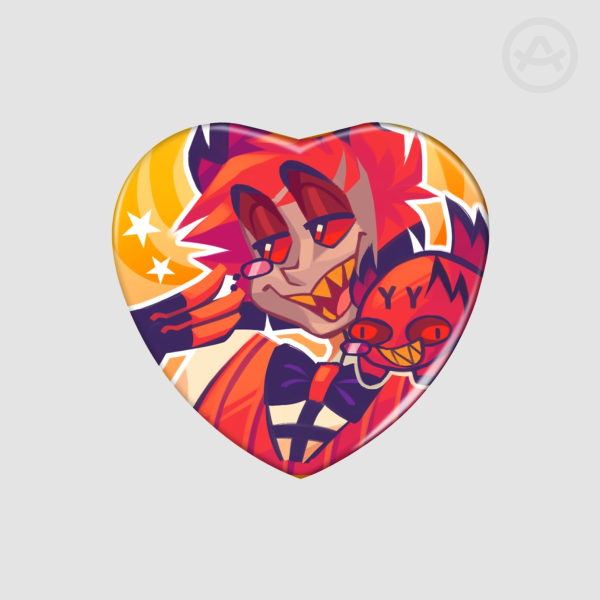 Alastor Pin de corazón