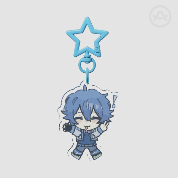 Aoba Seragaki Clear Acrylic Keychains (Dramatical Murder)