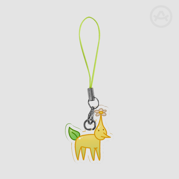 Pikmin dog phone charm