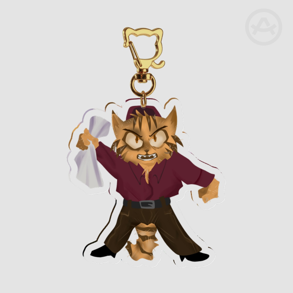 Kalcifer Keychain