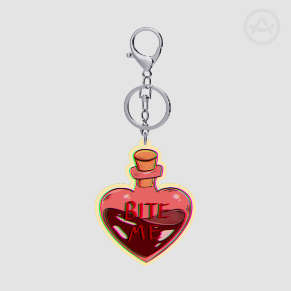 Bottle of venom Keychain