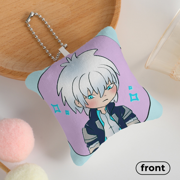 Hero Touya - Mini Pillow Keychains