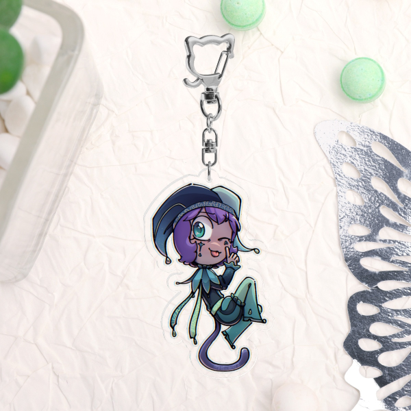 Kooji (Jester ver.) Clear Acrylic Keychain