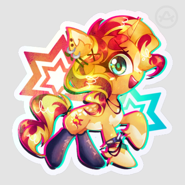 MLP Sunset Shimmer Sticker