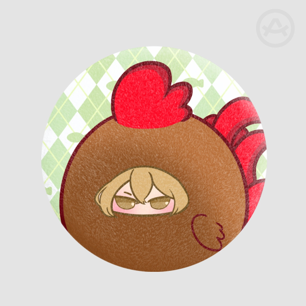[Limbus Company] Rooster Sinclair Plush Badge
