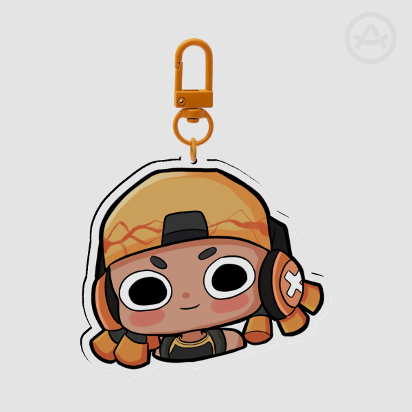 Valorant Raze Chibi Keychain