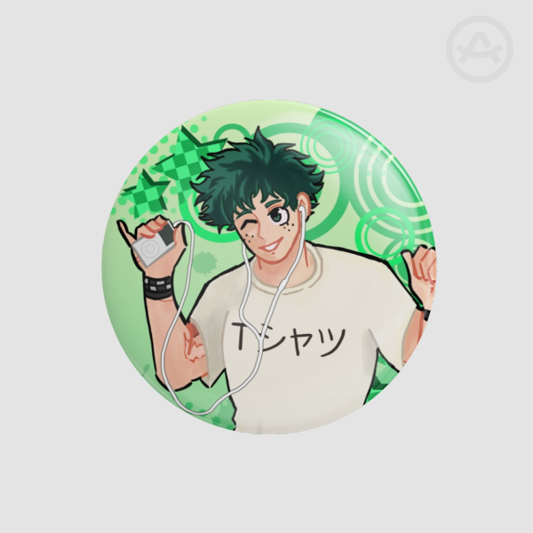 Deku ♥ MHA ♥ Round Badge, Button, Pins